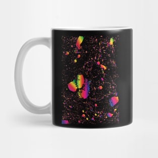 Rainbow Night Glitch Mug